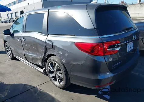 2023 Honda Odyssey Touring из США, поврежденный, VIN 5FNRL6H82PB074690